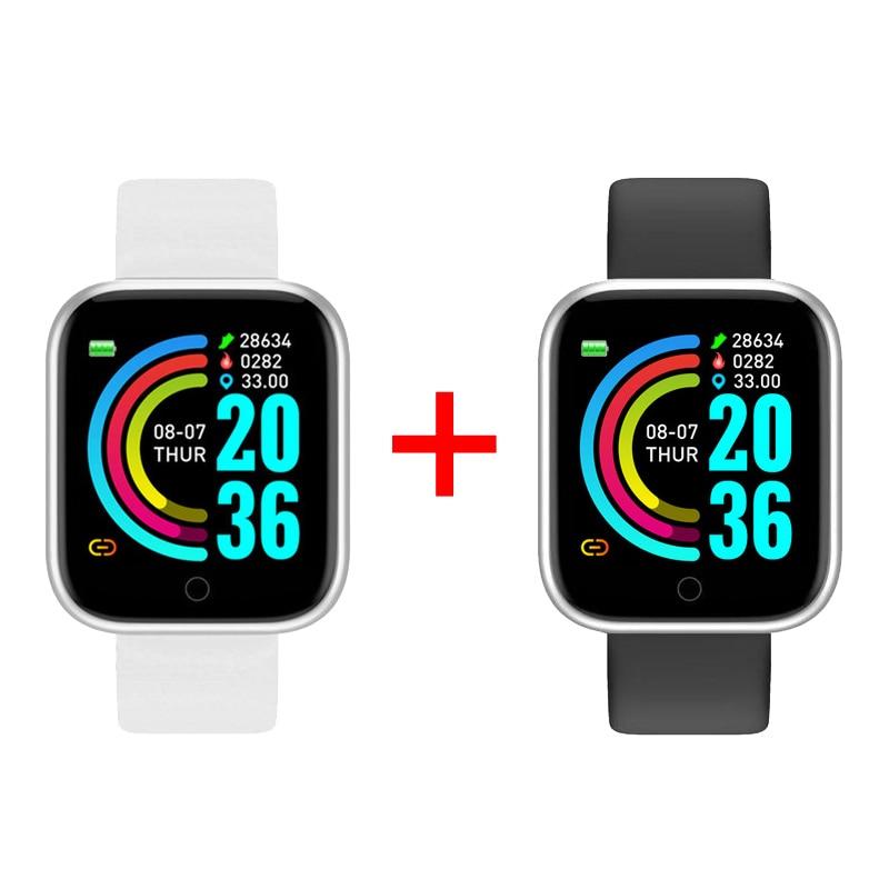 Relógio Inteligente Smarwatch Xiaomi PowerWatch D20 À Prova D'Água - COMPRE 1 LEVE 2 - Liora Express