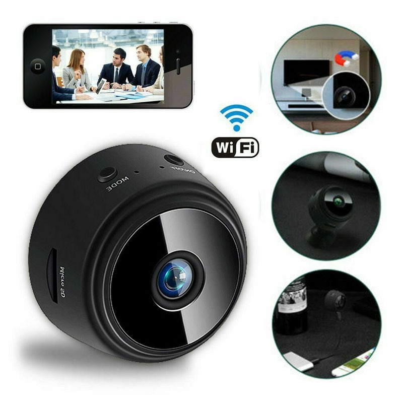 Mini Câmera de Segurança Portátil Wifi HD 1080P Alta Definição - Profilm™ - Liora Express