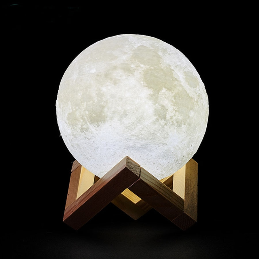 Luminária LuaCheia 3D - Liora Express