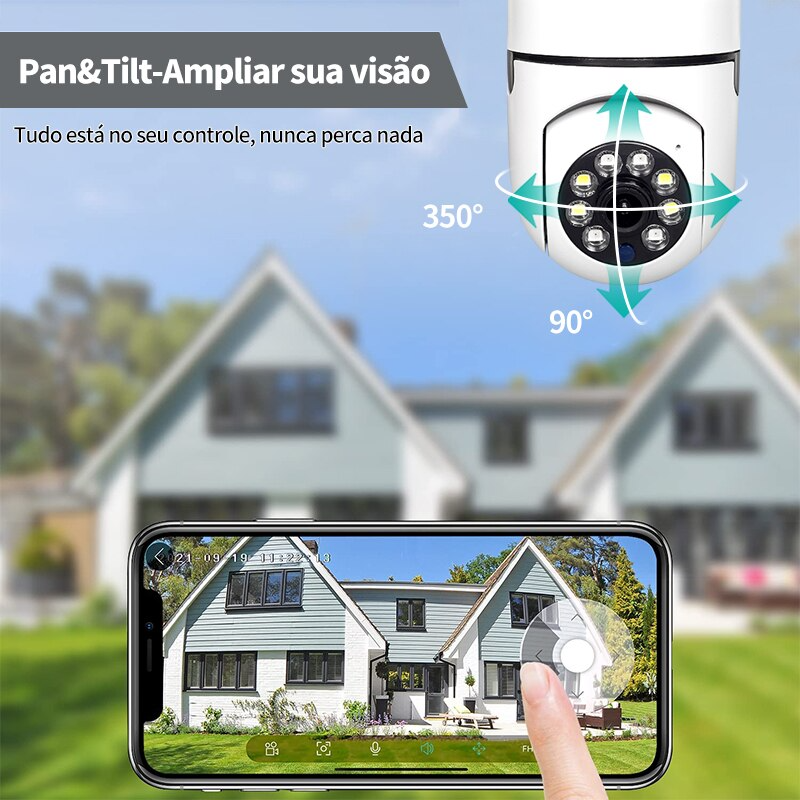 SecurityMax™ Câmera Inteligente Wireless - Liora Express
