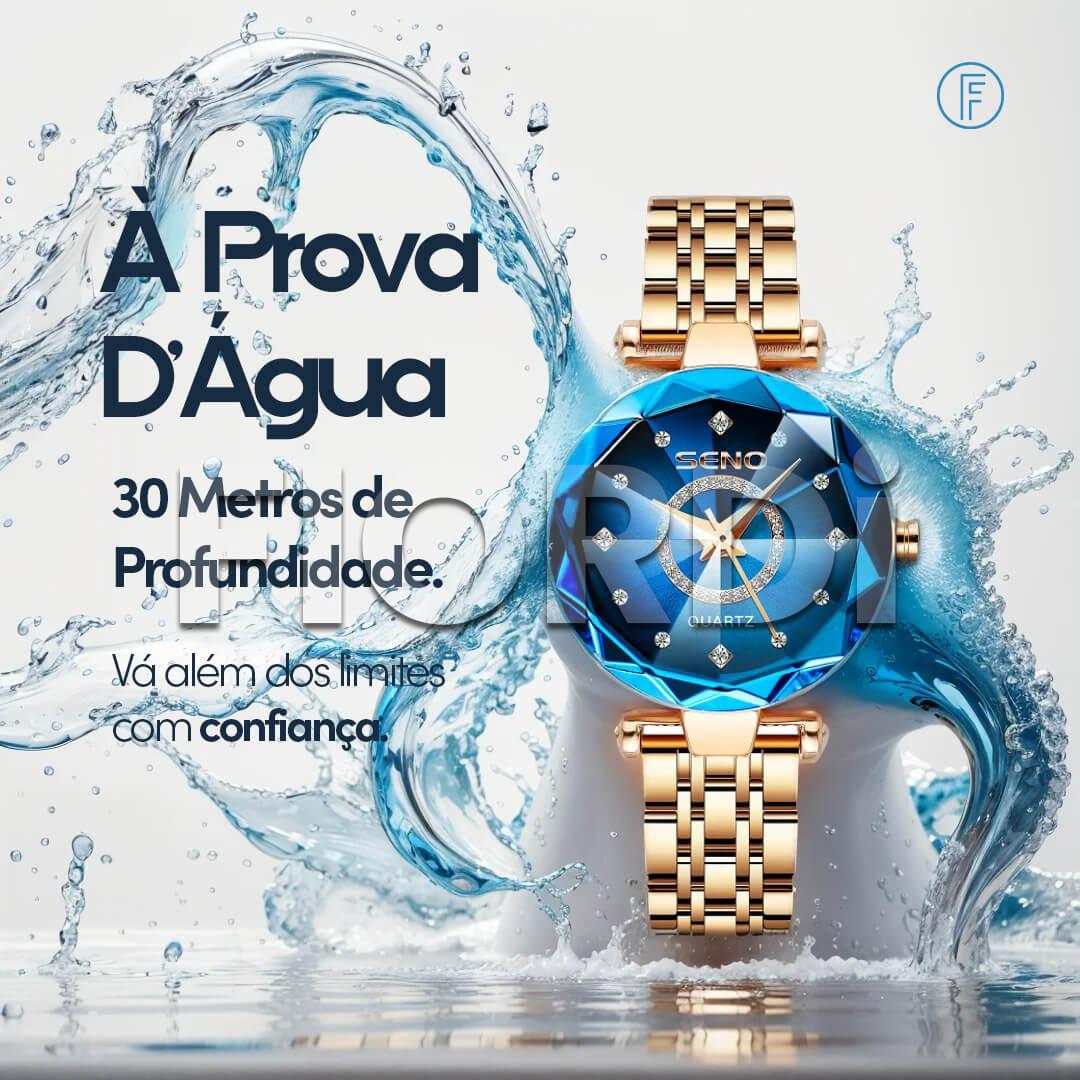 Relógio Seno Diamond Estelar™ - Liora Express