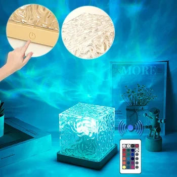 Luminária Wave Glow - Ilumine Seu Mundo com Estilo e Sofisticação