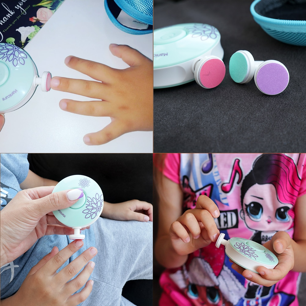 Cortador Elétrico de Unhas Infantil - Liora Express
