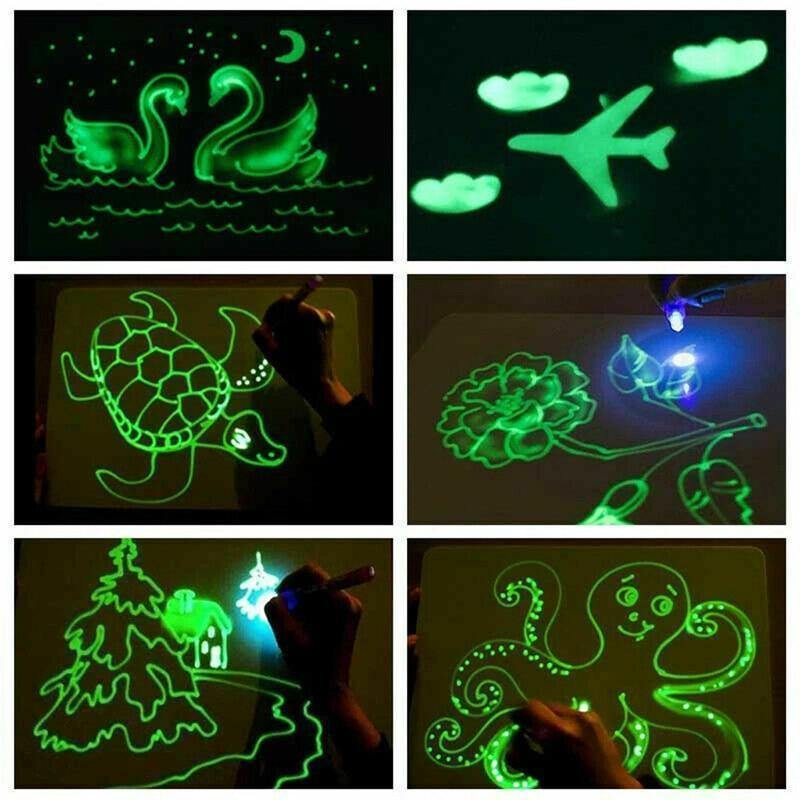 Lousa Mágica - Light Drawning - Liora Express
